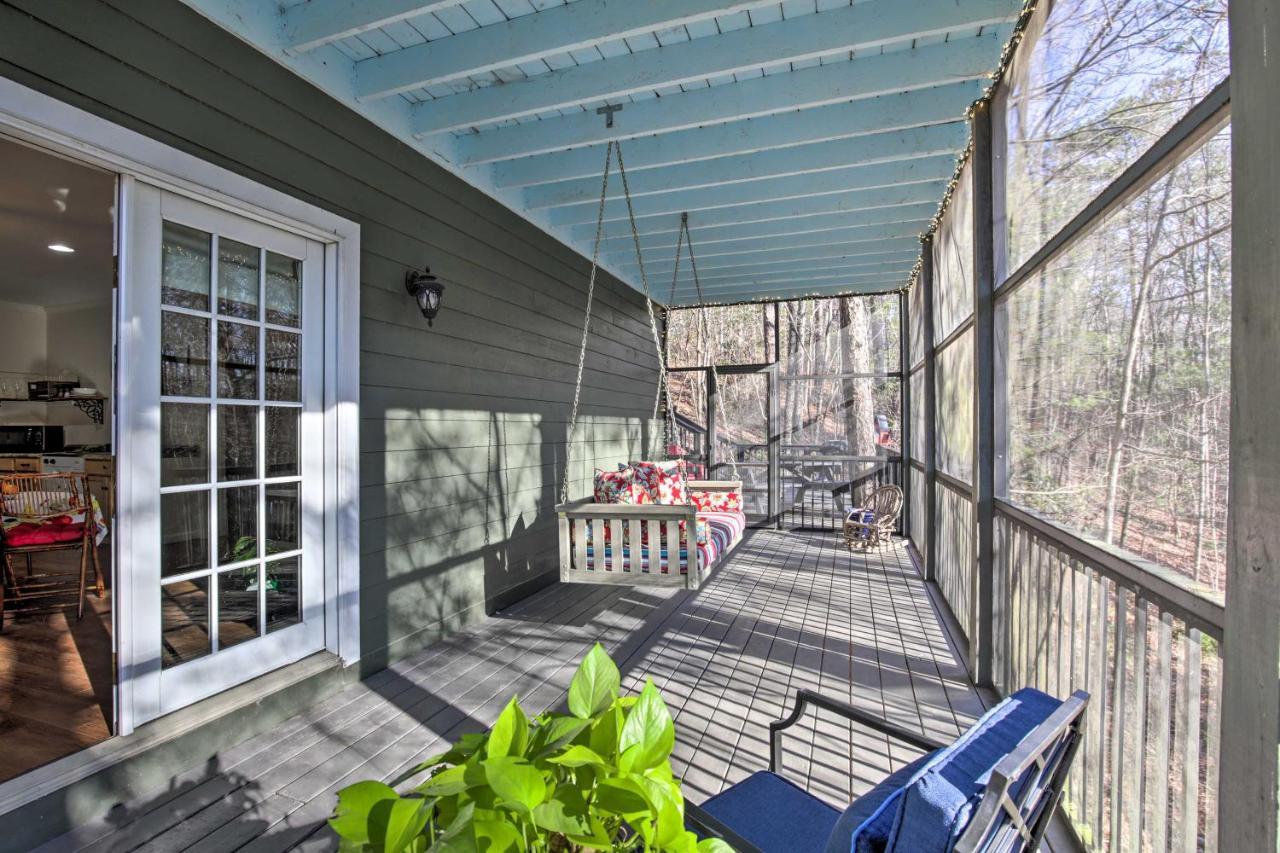 Cozy And Quiet Studio With Porch, Near Scenic Railway! Блу-Ридж Экстерьер фото